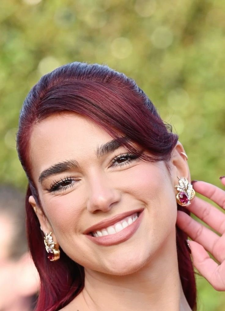 Dua Lipa after dental veneers