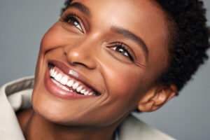Woman with a beautiful smile